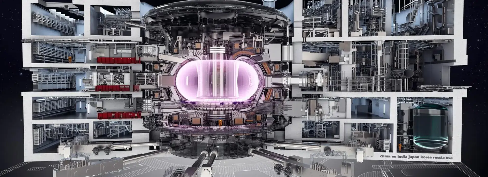 Instalatie ITER - cel mai mare tokamak din lume, proiect de fuziune nucleara